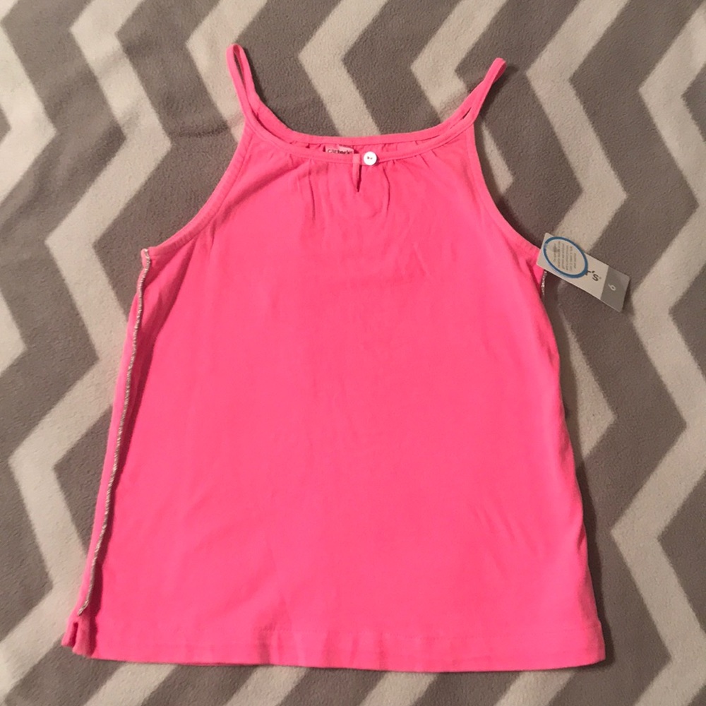 Hot pink tank top